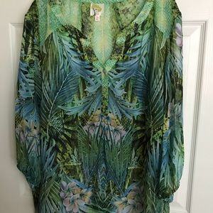 Flowy, sheer top by Fig and Flower